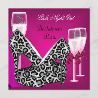 Flickor på Rosa Shoues Hi Heels Champagne 3 Inbjudningar