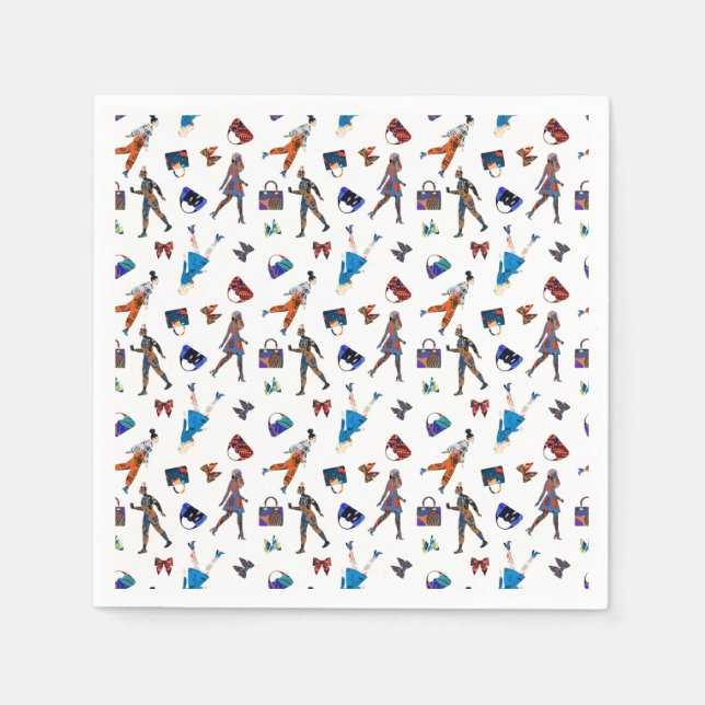 Flickor Pappersservett (Framsidan)