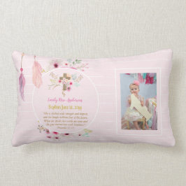 Flickor PHOTO Baptism Christening Gift Proverb 31: Lumbarkudde