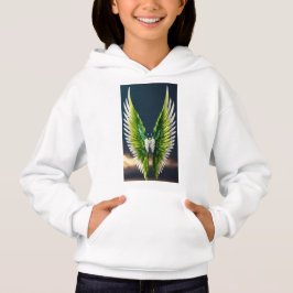 Flickor Pullover Hoodie & Sweatshirts tryckta T Shirt