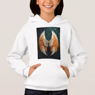 Flickor Pullover Hoodie & Sweatshirts tryckta T Shirt