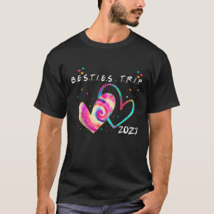 Flickor Resa 2023 Sommarbesök Bästa vän Bestie T Shirt