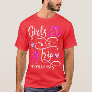 Flickor Resa 2024 New Orleans Louisiana TShirt T Shirt