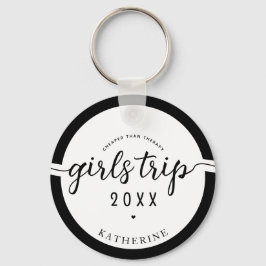 Flickor Resa är billigare än Anpassningsbar Girls  Nyckelring