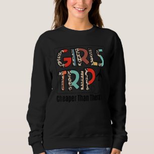 Flickor Resa billigare än terapi 2022 T Shirt