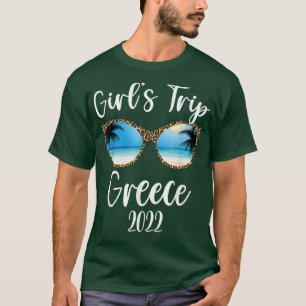 Flickor Resa Grekland 2022 Summan av bläckfiskar i T Shirt
