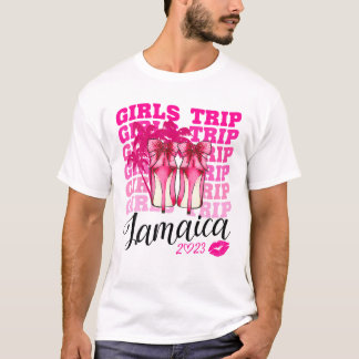 Flickor Resa Jamaica 2023 för Womens Helg, Birthd T Shirt