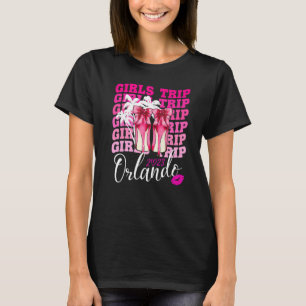 Flickor Resa Orlando 2023 Kvinnor Helg födelsedag T Shirt