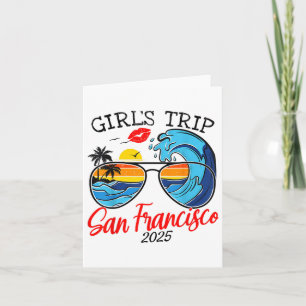 Flickor Resa San Francisco 2025 Womens Helg Birth Kort