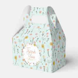 Flickor Rosa WildblomBaby Shower Presentaskar