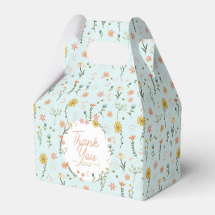 Flickor Rosa WildblomBaby Shower Presentaskar