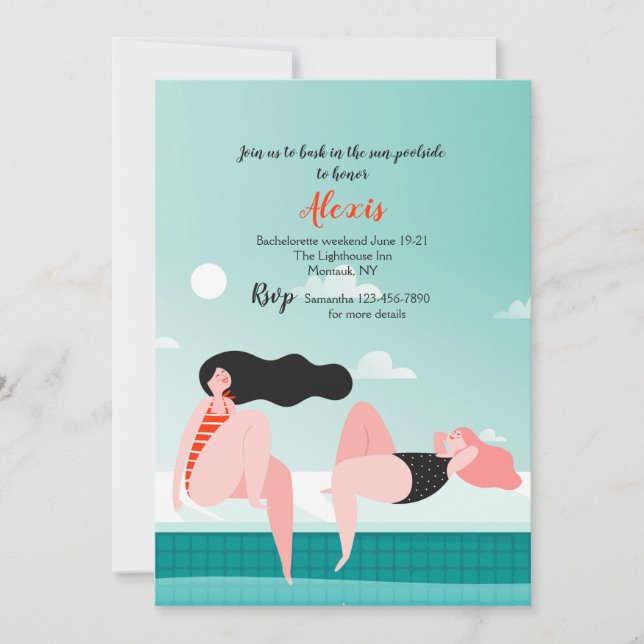 Flickor som ber i inbjudan till Sol (Framsida)