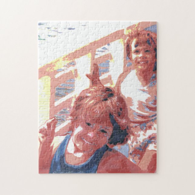 Flickor som dansar till Music Pussel (Vertikal)