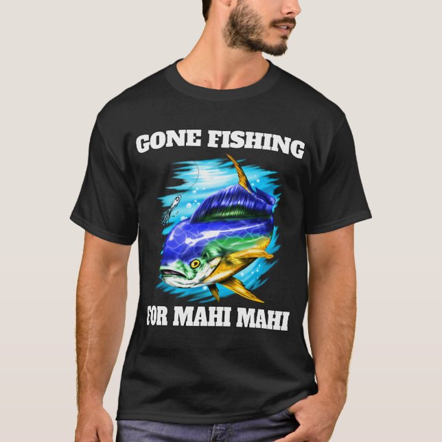 Flickor som fiskar t shirt (Framsida)
