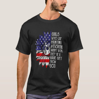 Flickor som gillar jakt och fiske Arenu2019t Weir T Shirt