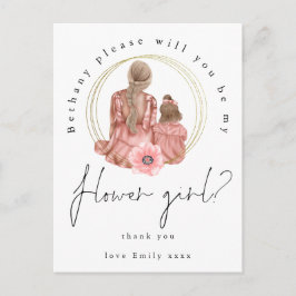 Flickor som jag vill ha? inbjudan vykort