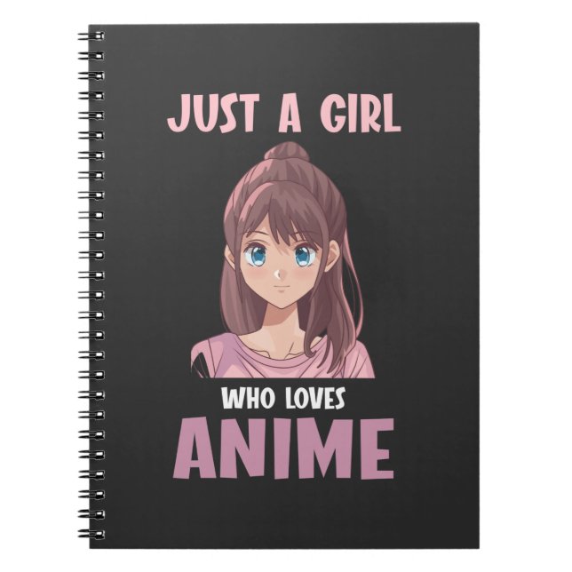 Flickor som Kärlek Anime älskare Manga Cosplay Ton Anteckningsbok (Framsidan)