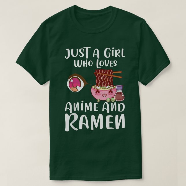 Flickor som kärlek animerar och nuddar t shirt (Design framsida)