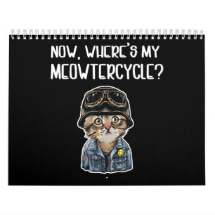 Flickor som Kärlek ger gåva till motorcykel Älskar Kalender