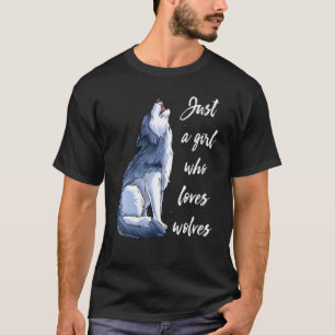 Flickor som Kärlek Vargar 4 T Shirt