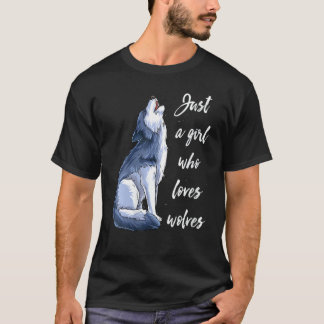 Flickor som Kärlek Vargar 4 T Shirt