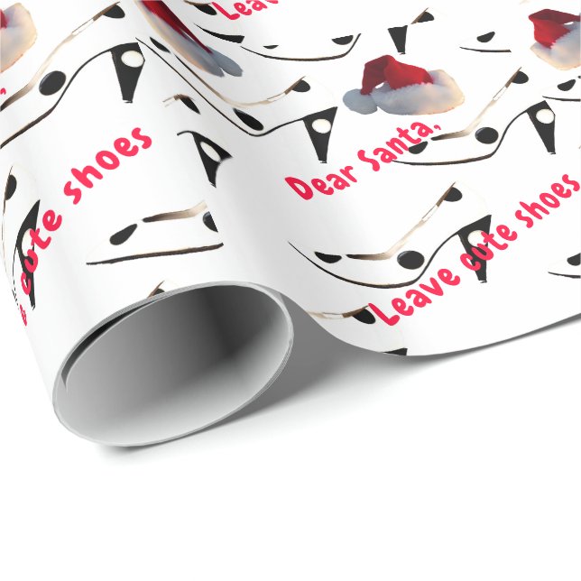 Flickor som Kärlek visar jullista Presentpapper (Rullad Hörn)