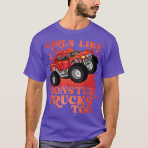 Flickor som Monster Lastbilar till 716 T Shirt