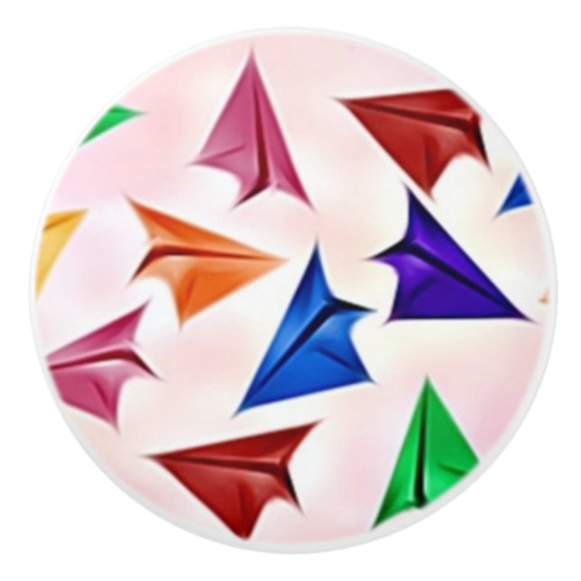 Flickor som Pappert Flygplan också. Knopp (Framsidan)