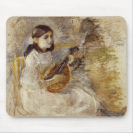 Flickor som spelar mandolin (av Berthe Morisot) Musmatta