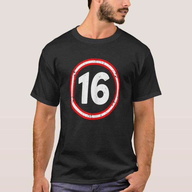 Flickor som vrider runt 16:e födelsedagen t shirt (Framsida)