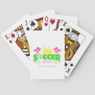 Flickor Soshine Handflatan Träd Casinokort