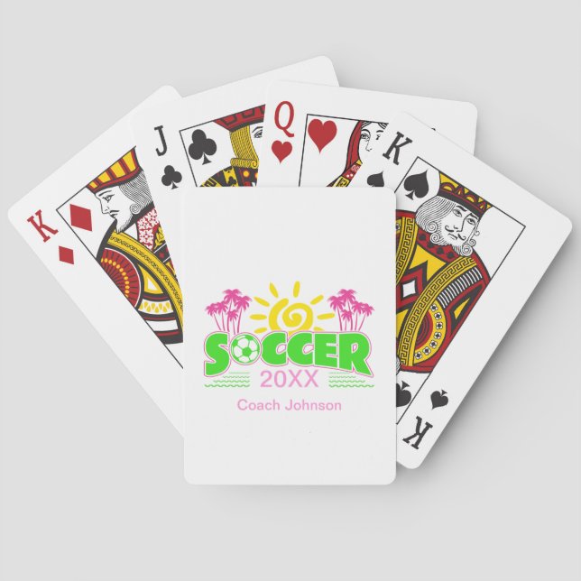 Flickor Soshine Handflatan Träd Casinokort (Baksidan)
