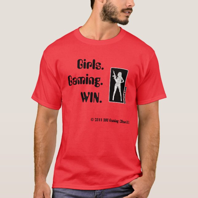FLICKOR. SPELA. SEGER. DSO-klan T-shirt (Framsida)
