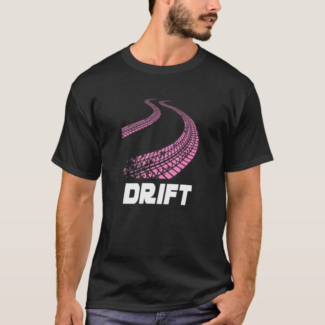 Flickor Street Racer Burnout Burn Rubber Str T Shirt (Framsida)
