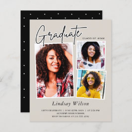 Flickor Student 3 Photo Studentkort