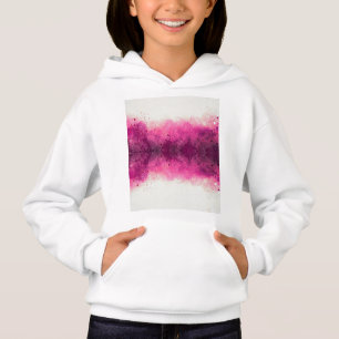 Flickor svettas med en shock rosa och vit design. t shirt