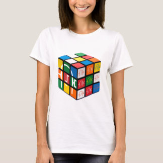 Flickor T för spatelstadskub T-shirt
