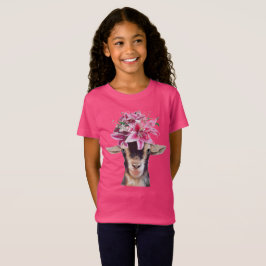 Flickor Tee Lilly Goat
