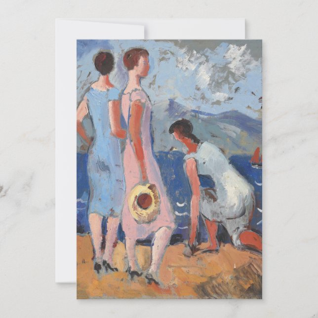 Flickor vid havet | Christopher Wood (Framsida)