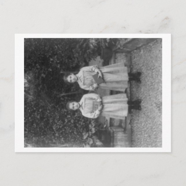 Flickor vid privatskolan i Istanbul i Turkiet Vykort (Framsida)