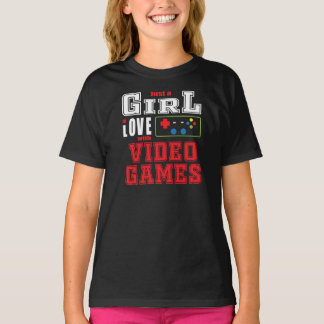 Flickor-videospel i Kärlek T Shirt