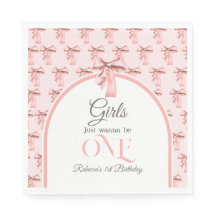 Flickor vill bara bli en Rosa Bow första födelseda