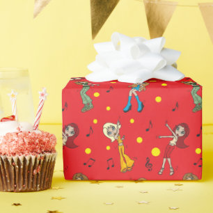 Flickor vill bara dansa presentpapper