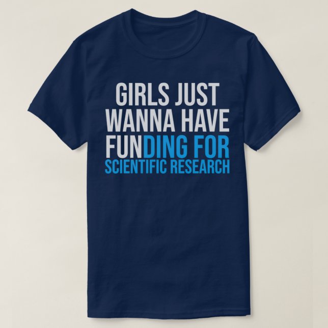 Flickor vill bara ha finansiering av Shirt Girl Sc T Shirt (Design framsida)