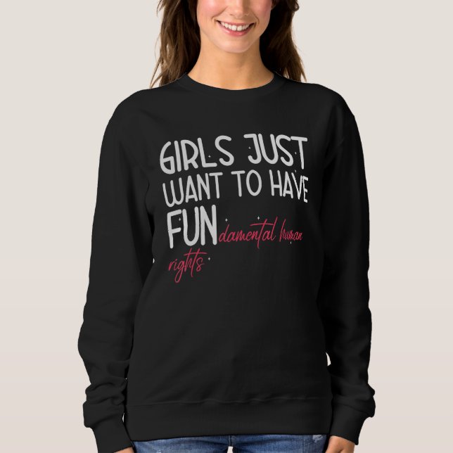 Flickor vill bara ha grundläggande Höger 1 T Shirt (Framsida)