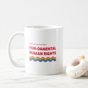 Flickor vill bara ha grundläggande mänskliga Höger Kaffemugg