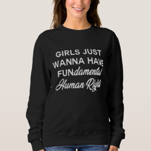 Flickor vill bara ha grundläggande mänskliga Höger T Shirt