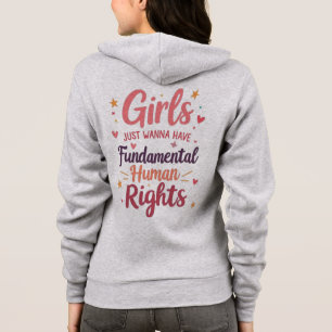 Flickor vill bara ha grundläggande mänskliga Höger T Shirt