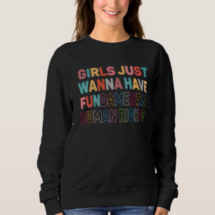 Flickor vill bara ha grundläggande mänskliga Höger T Shirt