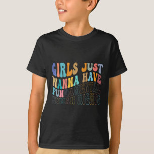 Flickor vill bara ha grundläggande mänskliga Höger T Shirt